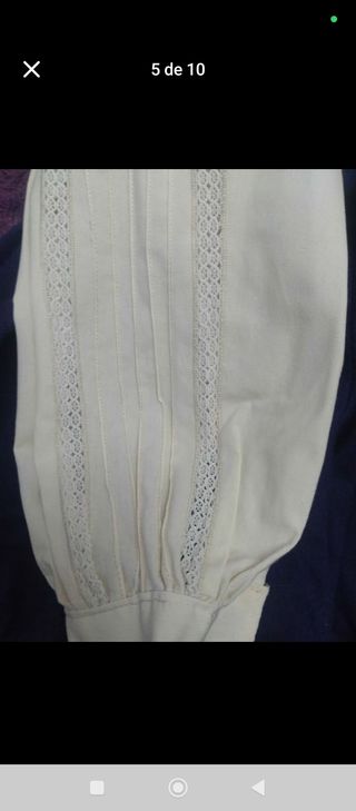 Traje Asturiana Niña Hecho a Mano