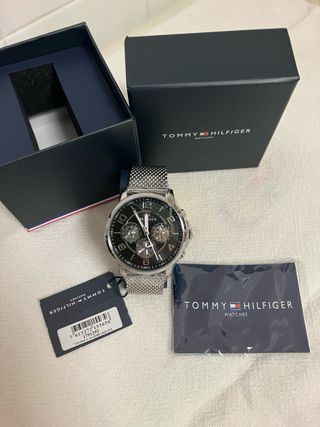 Relógio Tommy Hilfiger 1791292 Prata e Preto