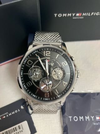 Relógio Tommy Hilfiger 1791292 Prata e Preto