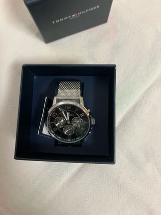 Relógio Tommy Hilfiger 1791292 Prata e Preto