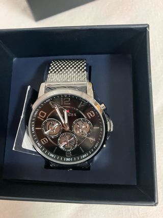 Relógio Tommy Hilfiger 1791292 Prata e Preto