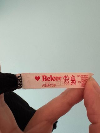 Top encaje Belcor Talla M estilo lencero