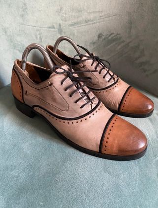 Zapatos Maripe Beige y Marrón