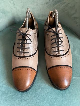 Zapatos Maripe Beige y Marrón