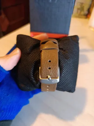 Reloj Marea Negro y Marrón