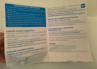 Calienta biberones Beaba casa/coche