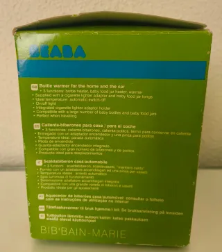 Calienta biberones Beaba casa/coche