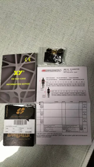 Chaqueta Moto Garibaldi Heritage 1972 Talla 2XL