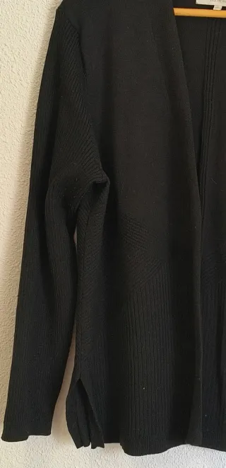 Cárdigan Negro Talla XL