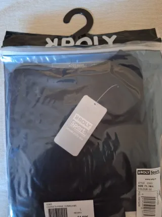 Camiseta Térmica Roly Negra
