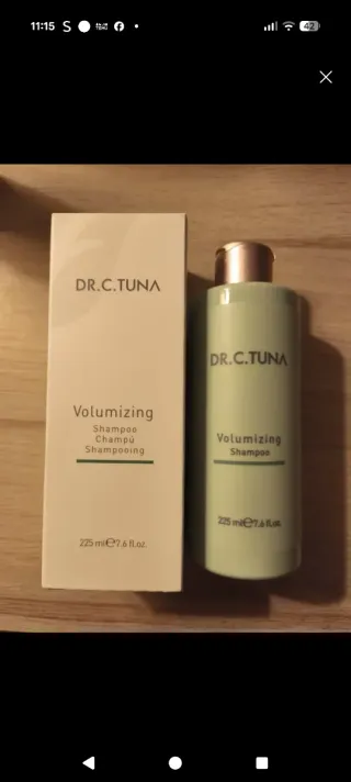 Dr. C. Tuna Champú Voluminizador Farmasi