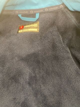 Chaqueta de trekking azul