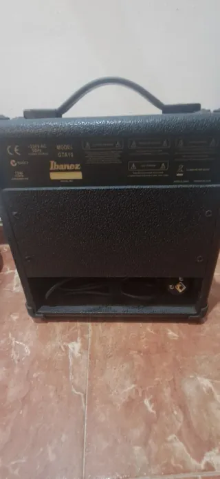 Guitarra Eléctrica Azul + Amplificador