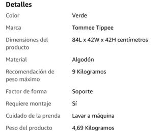 Moisés Bebé Tommee Tippee