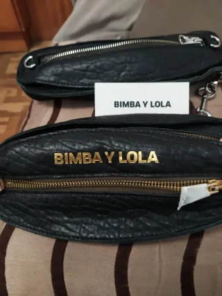 Bolso de mano BIMBA Y LOLA negro