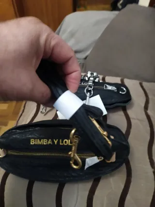 Bolso de mano BIMBA Y LOLA negro