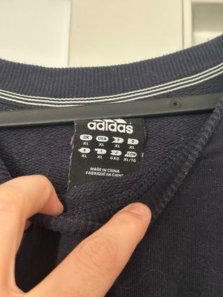 Sudadera Real Madrid Adidas Azul