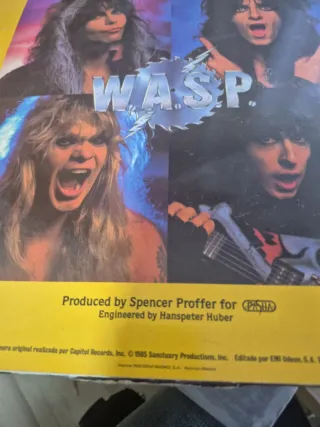 W.A.S.P. The Last Command Vinilo