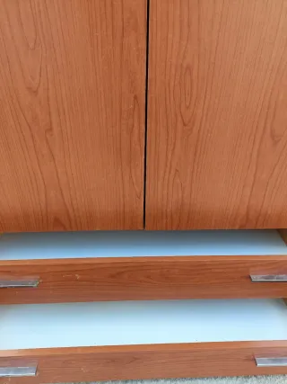 Armario ropero y 1 mesita de noche