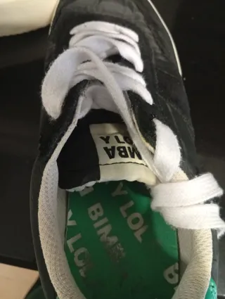 Zapatillas Bimba y Lola Negras y Verdes