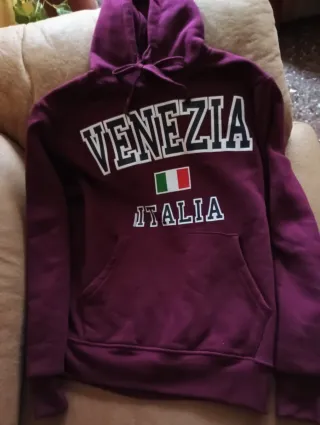 Sudadera Venezia Italia  GRANATE