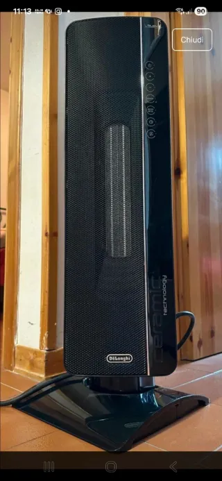 Termoventilatore De Longhi a torre con telecomando