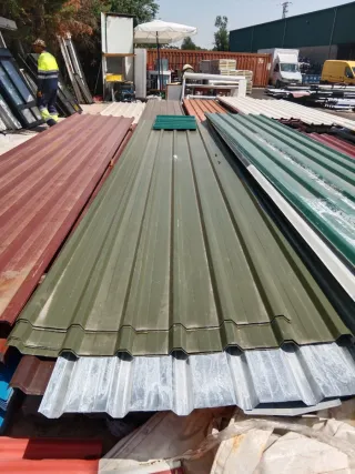 Chapas de tejado nuevas