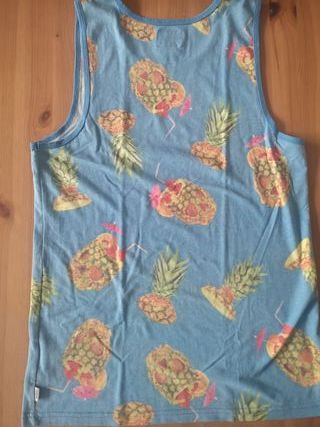 Camiseta Vans Talla S Estampado Piñas