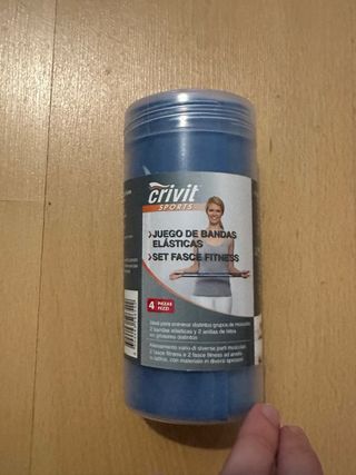 Juego 4 bandas elásticas Crivit