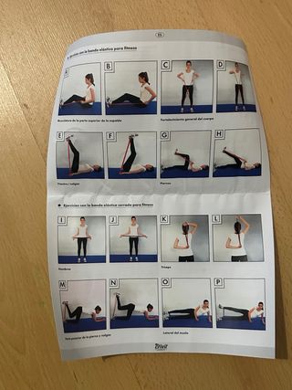 Juego 4 bandas elásticas Crivit