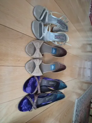 Lote 2 pares sandalias Alex Silva y Lurueña T38