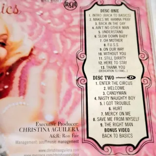 2-CD CHRISTINA AGUILERA: Back to Basics