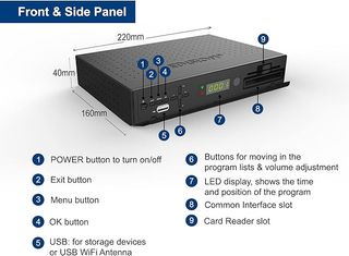 Receptor Edision Piccolo S2+T2/C HD NUEVO