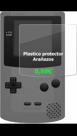 Tapa Game Boy Color Azul