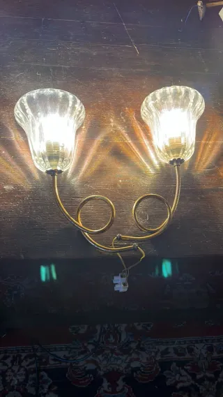 Coppia Applique anni'50 Barovier & Toso