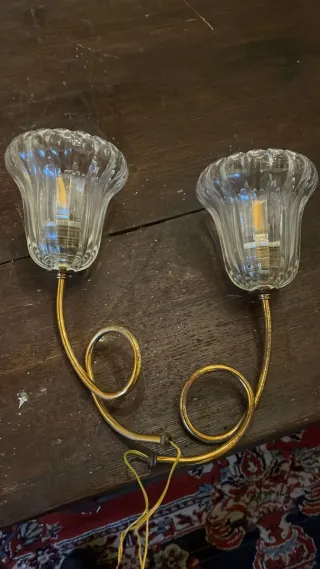 Coppia Applique anni'50 Barovier & Toso