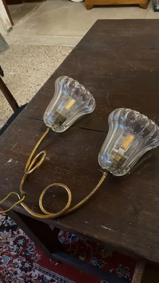 Coppia Applique anni'50 Barovier & Toso