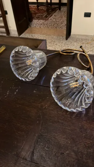 Coppia Applique anni'50 Barovier & Toso