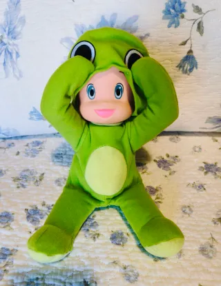 Muñeco Cuquín Rana Cleo & Cuquín