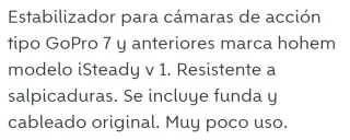 Estabilizador Gimbal Negro