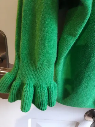 Jersey punto verde talla 48