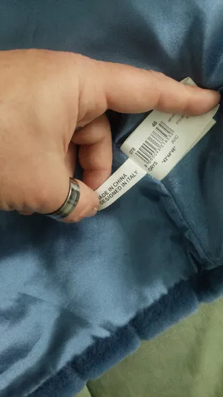 Cappottino Camimilla Tg 46 Blu