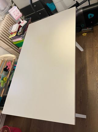 Mesa Escritorio IKEA TROTTEN Blanca