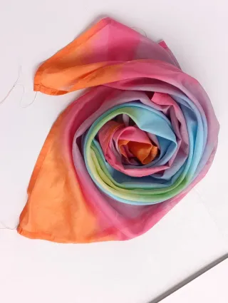 Playsilk arcobaleno C001 Waldorf Telo Gioco Cotone