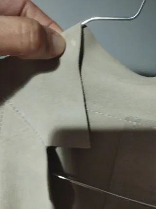 Giacca Mabrun  vera pelle scamosciata Beige M