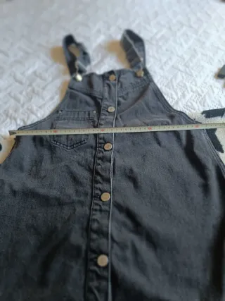 Peto vaquero negro.para 13/14años