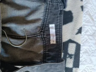 Peto vaquero negro.para 13/14años