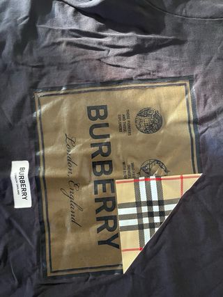 Camiseta Burberry Negra Talla S
