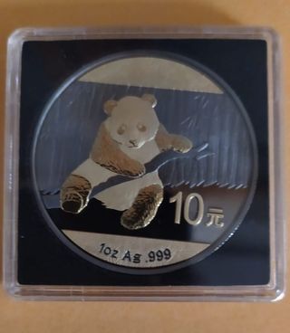 2014 Golden Enigma PANDA 1oz. Arg. Rutenio e Oro