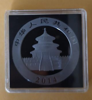 2014 Golden Enigma PANDA 1oz. Arg. Rutenio e Oro